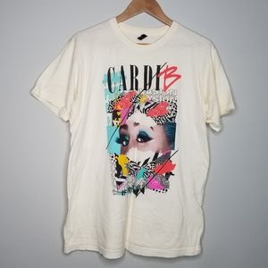 Cardi B Band Tee Abstract Graphic T Shirt